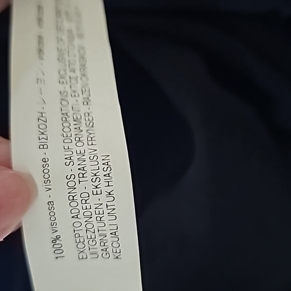 Zara Hippie Boho Whimsigoth Country black cape blouse fringe NWT XS oversized - Picture 7 of 11